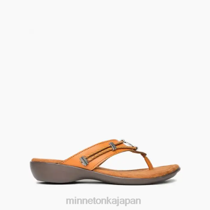 履物 Minnetonka シルバーソーン 360 コニャック 女性 4RXJ154