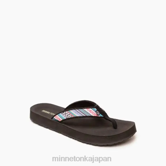 履物 Minnetonka ヘディ ブルーアリゾナ 女性 4RXJ186