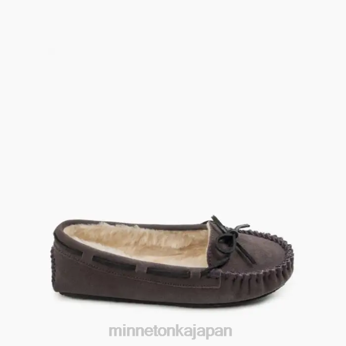 履物 Minnetonka 元気よく グレー 女性 4RXJ203