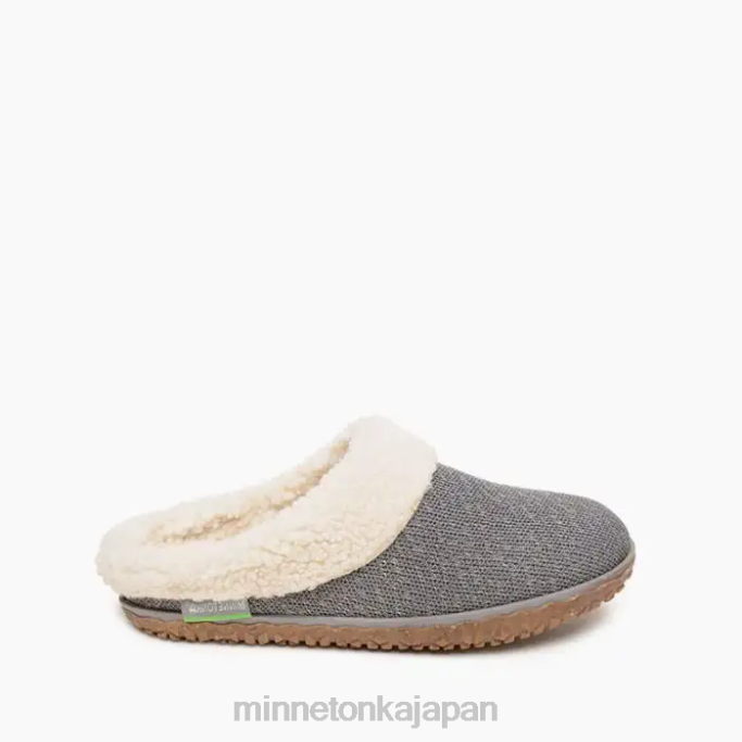 履物 Minnetonka エコスプルース グレー 女性 4RXJ254