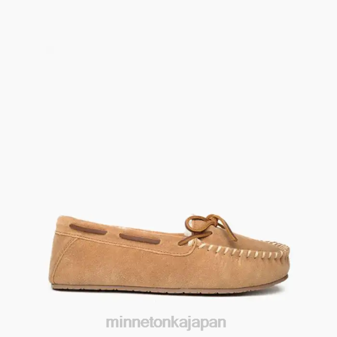 履物 Minnetonka 快適なモック シナモン 女性 4RXJ264