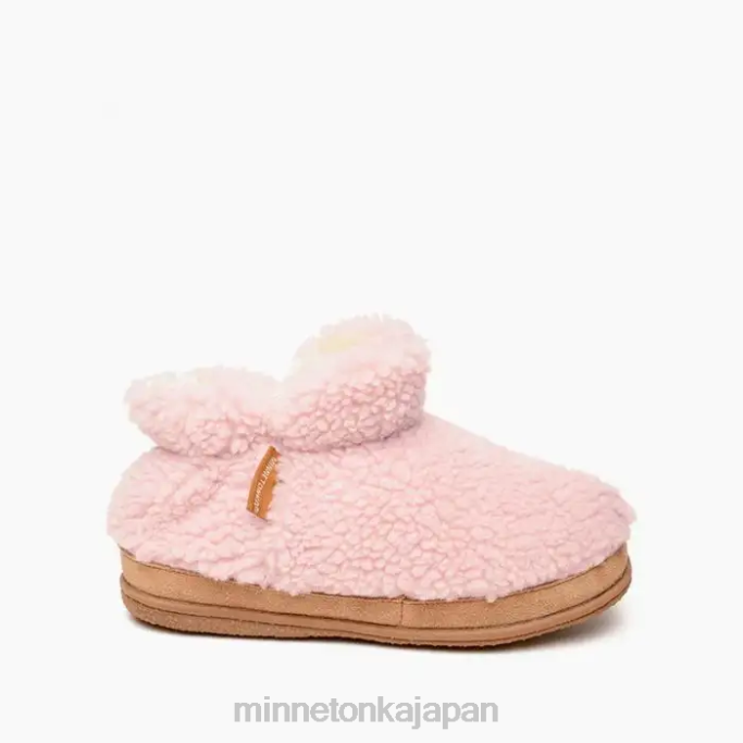 履物 Minnetonka 壊れたブーツ ピンク 女性 4RXJ298