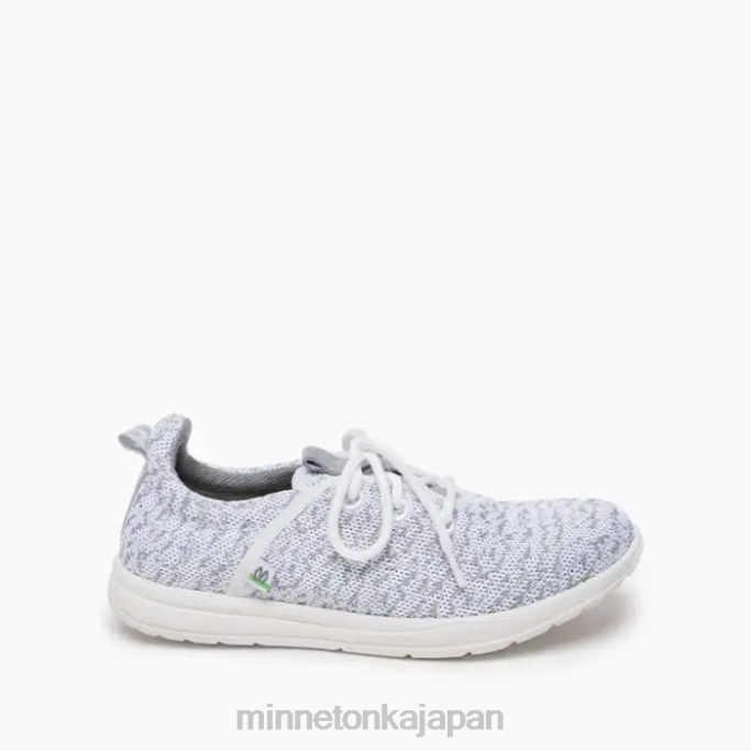 履物 Minnetonka 改めてエコ 白 女性 4RXJ313
