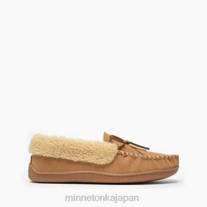 履物 Minnetonka アレン シナモン 男性 4RXJ418