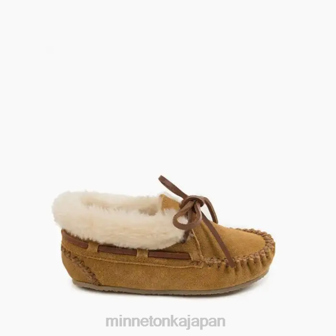 履物 Minnetonka チャーリー シナモン 子供たち 4RXJ501