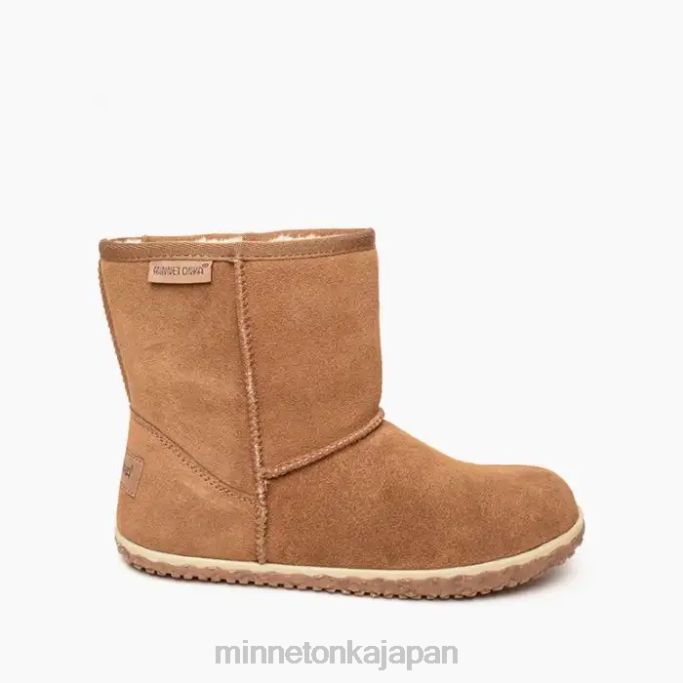 履物 Minnetonka バックスブート 黄褐色 女性 4RXJ54