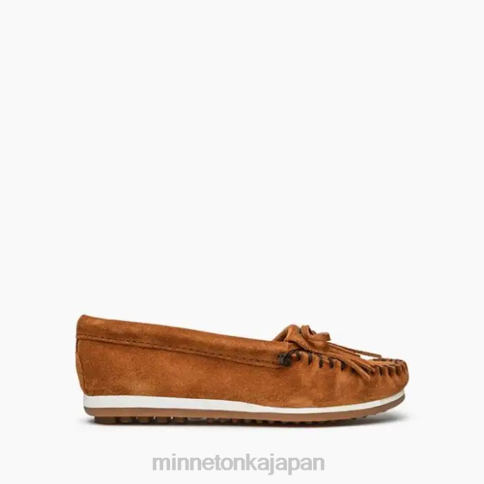 履物 Minnetonka キルティプラス 茶色 女性 4RXJ57