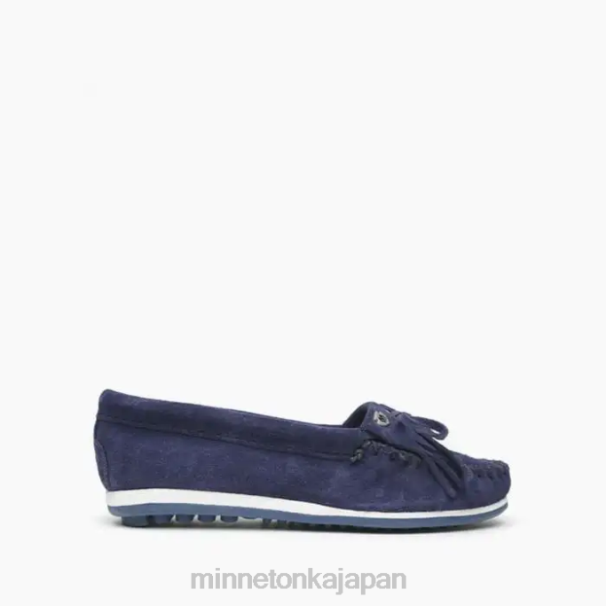 履物 Minnetonka キルティプラス 海軍 女性 4RXJ61